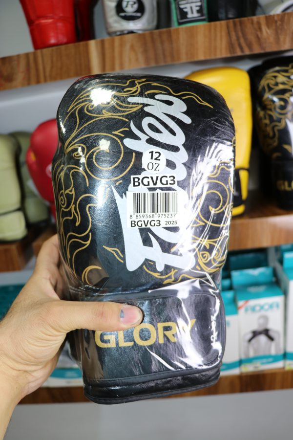 دستکش چرم اورجینال بارکدار GLORY مدل BGVG3