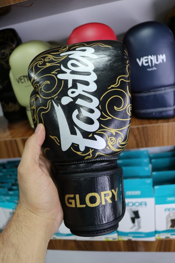 دستکش چرم اورجینال بارکدار GLORY مدل BGVG3
