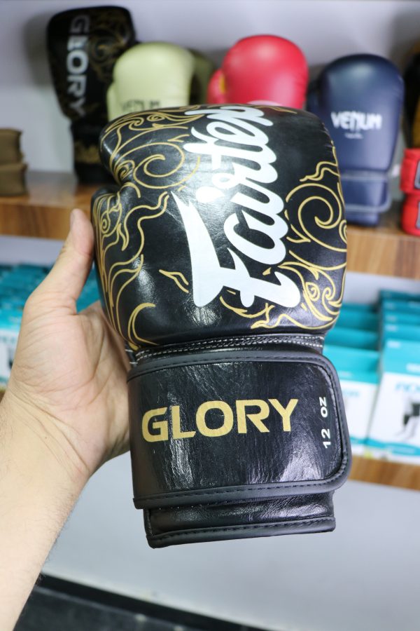 دستکش چرم اورجینال بارکدار GLORY مدل BGVG3